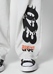 Inferno Brooklyn Heather Grey Joggers