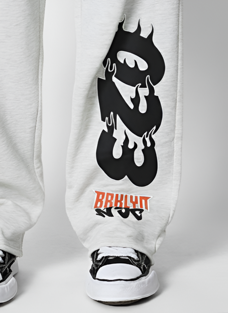 Inferno Brooklyn Heather Grey Joggers