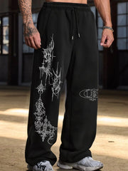 Cathedral Script Jet Black Joggers
