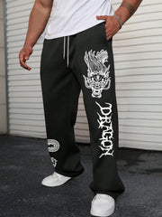 Dragon Wrath Jet Black Joggers